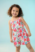 Neon Floral Strappy Play Romper by Mila & Rose ®