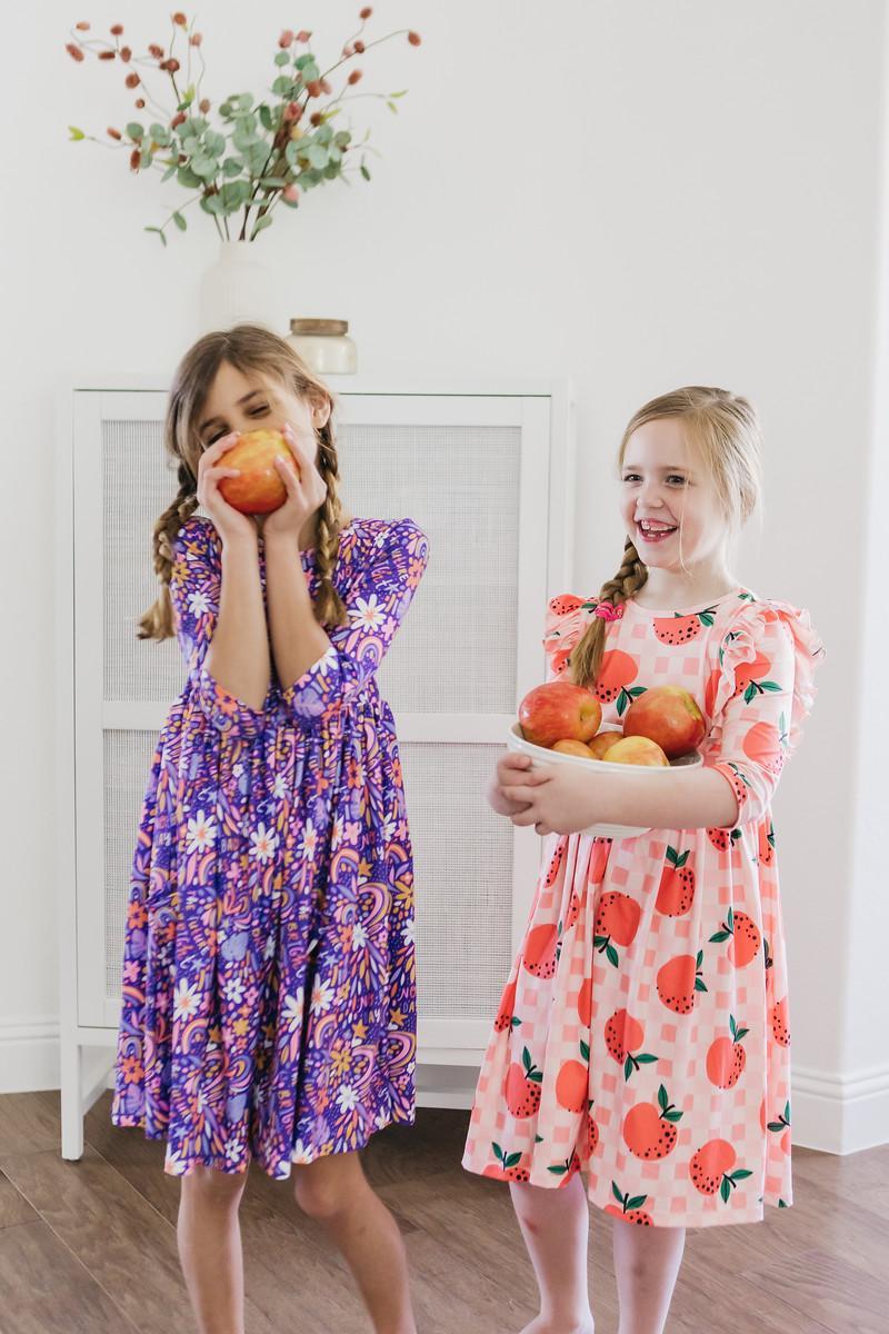 No Bad Days 3/4 Sleeve Pocket Twirl Dress by Mila & Rose ®
