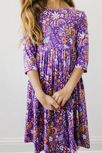 No Bad Days 3/4 Sleeve Pocket Twirl Dress by Mila & Rose ®