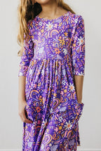 No Bad Days 3/4 Sleeve Pocket Twirl Dress by Mila & Rose ®