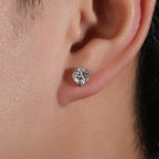 S925 silver moissanite dragon claw earrings by nowadaysfashion