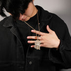 Hip Hop Iced Out CZ Jesus Piece Pendant Necklace by nowadaysfashion