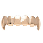 Hip-hop polished braces with gold electroplating by nowadaysfashion