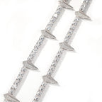 Hip-hop Black Panther zircon tennis chain by nowadaysfashion