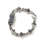 10mm cross flower star bracelet with micro-inlaid zircon by nowadaysfashion