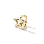Hip-hop niche design hollow five-pointed star braces by nowadaysfashion