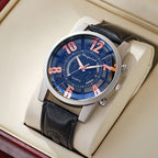 Large-dial, hollow-out blue-light men's watch. by nowadaysfashion