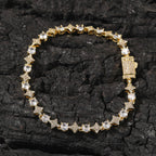 Star zircon tennis chain necklace by nowadaysfashion
