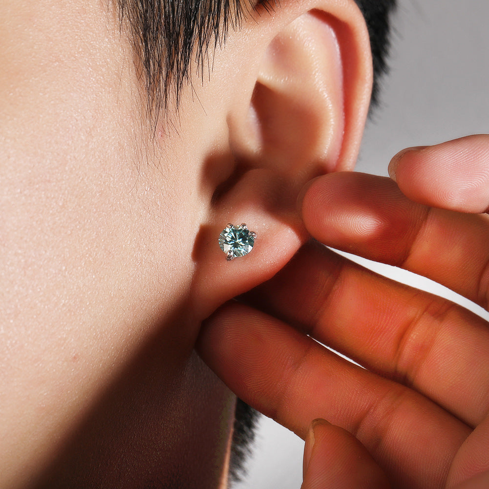 S925 silver moissanite dragon claw earrings by nowadaysfashion