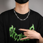 Hip-hop Black Panther zircon tennis chain by nowadaysfashion