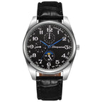 Leather strap quartz business watches by nowadaysfashion