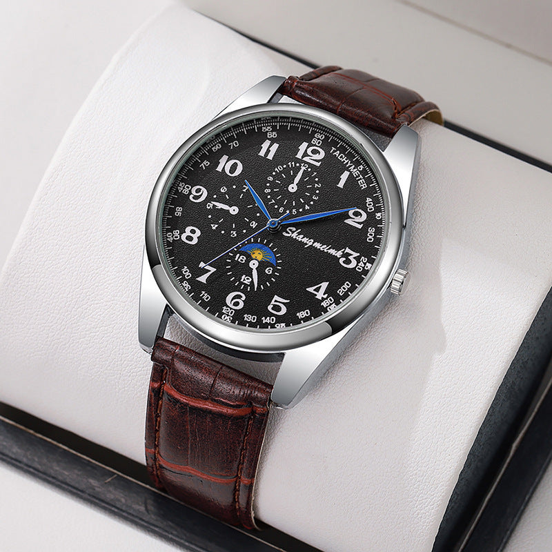 Leather strap quartz business watches by nowadaysfashion