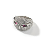 Hip-hop creative owl zircon-encrusted ring by nowadaysfashion