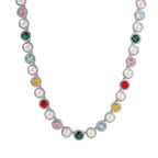 Creative multicolored pearl necklace by nowadaysfashion