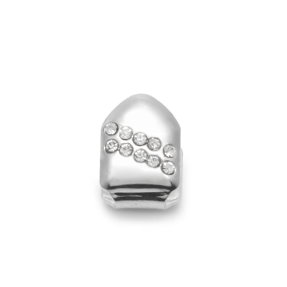 Hip-hop diamond-encrusted and gold-plated teeth grillz by nowadaysfashion