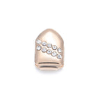 Hip-hop diamond-encrusted and gold-plated teeth grillz by nowadaysfashion