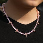 Hip-hop Black Panther zircon tennis chain by nowadaysfashion