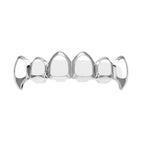 Hip-hop polished braces with gold electroplating by nowadaysfashion