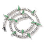 Hip-hop Black Panther zircon tennis chain by nowadaysfashion