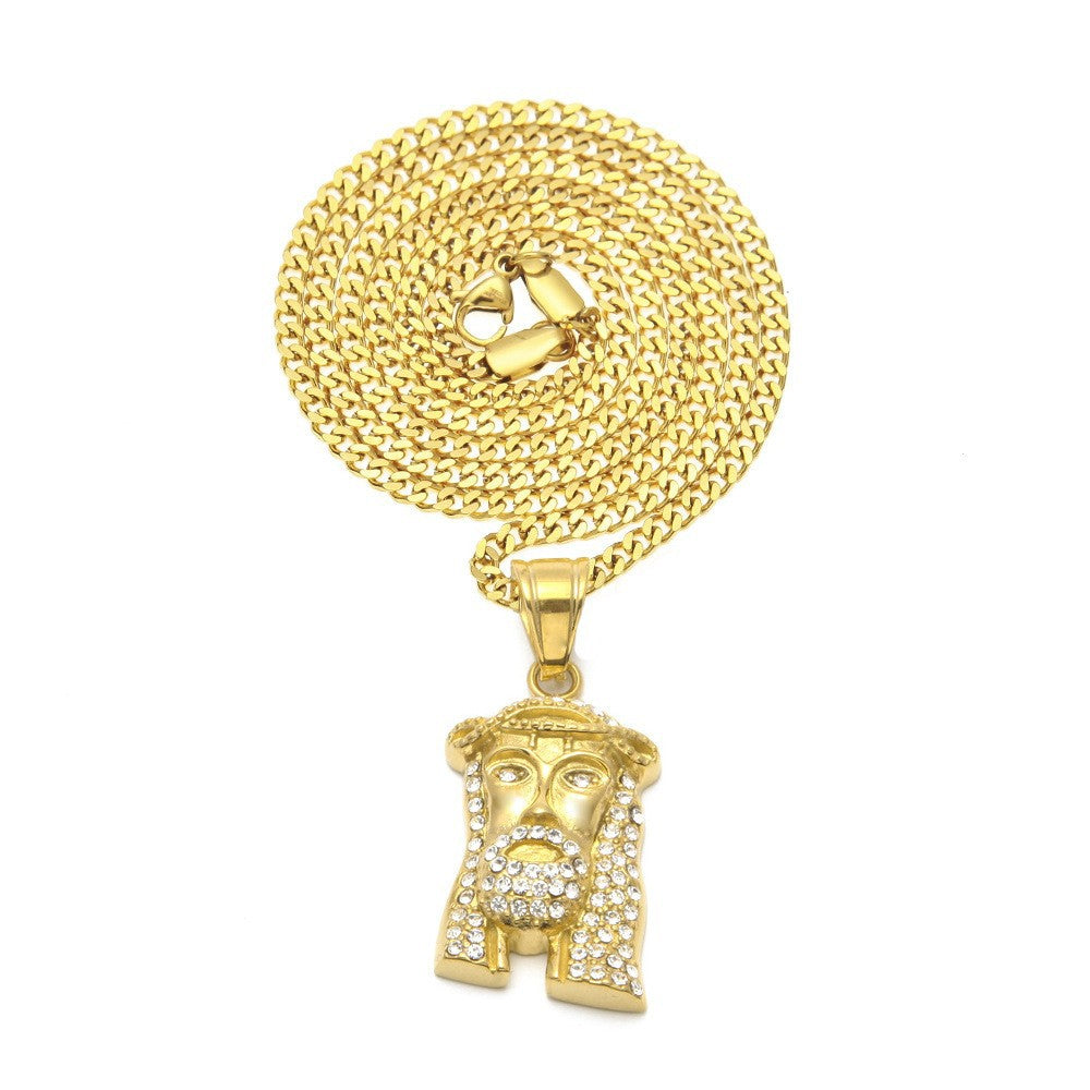 Hip Hop Winged Angel Pendant Necklace by nowadaysfashion