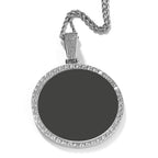 Hip Hop XL large round DIY pendant necklace by nowadaysfashion