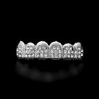 Hip-hop diamond-encrusted and gold-plated teeth grillz by nowadaysfashion