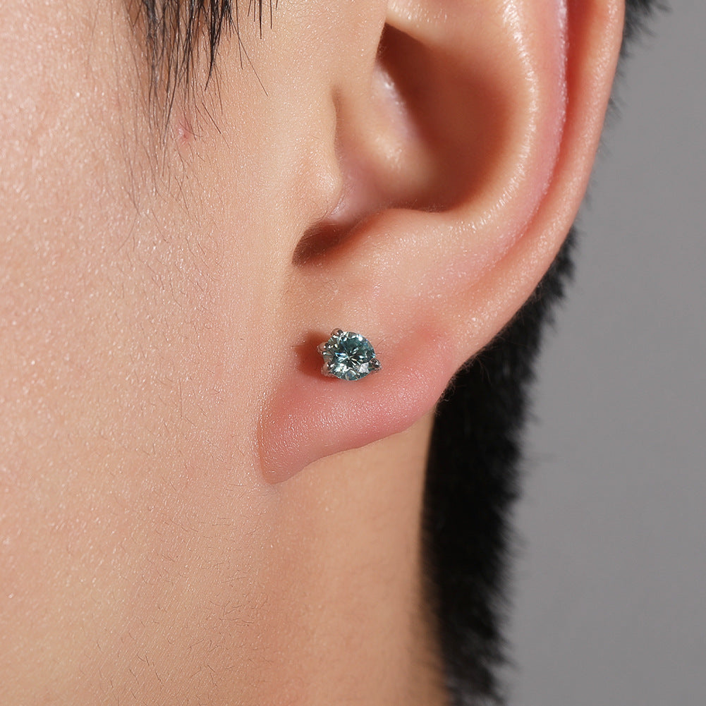 S925 silver moissanite dragon claw earrings by nowadaysfashion
