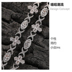 Hip Hop Zirconia Eye Cross Bracelet by nowadaysfashion