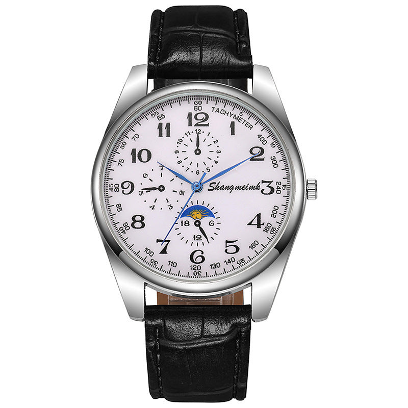 Leather strap quartz business watches by nowadaysfashion