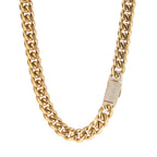 Hip-hop zircon stainless steel zircon necklace by nowadaysfashion