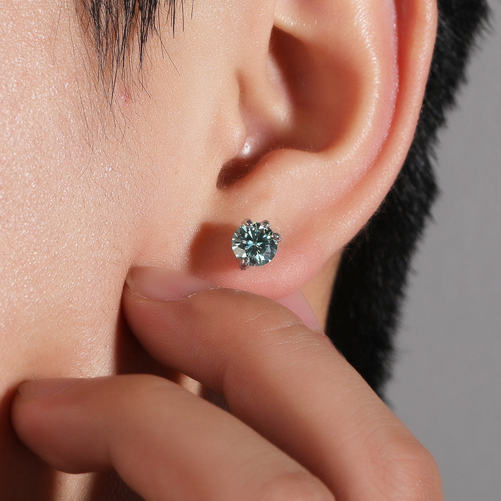 S925 silver moissanite dragon claw earrings by nowadaysfashion
