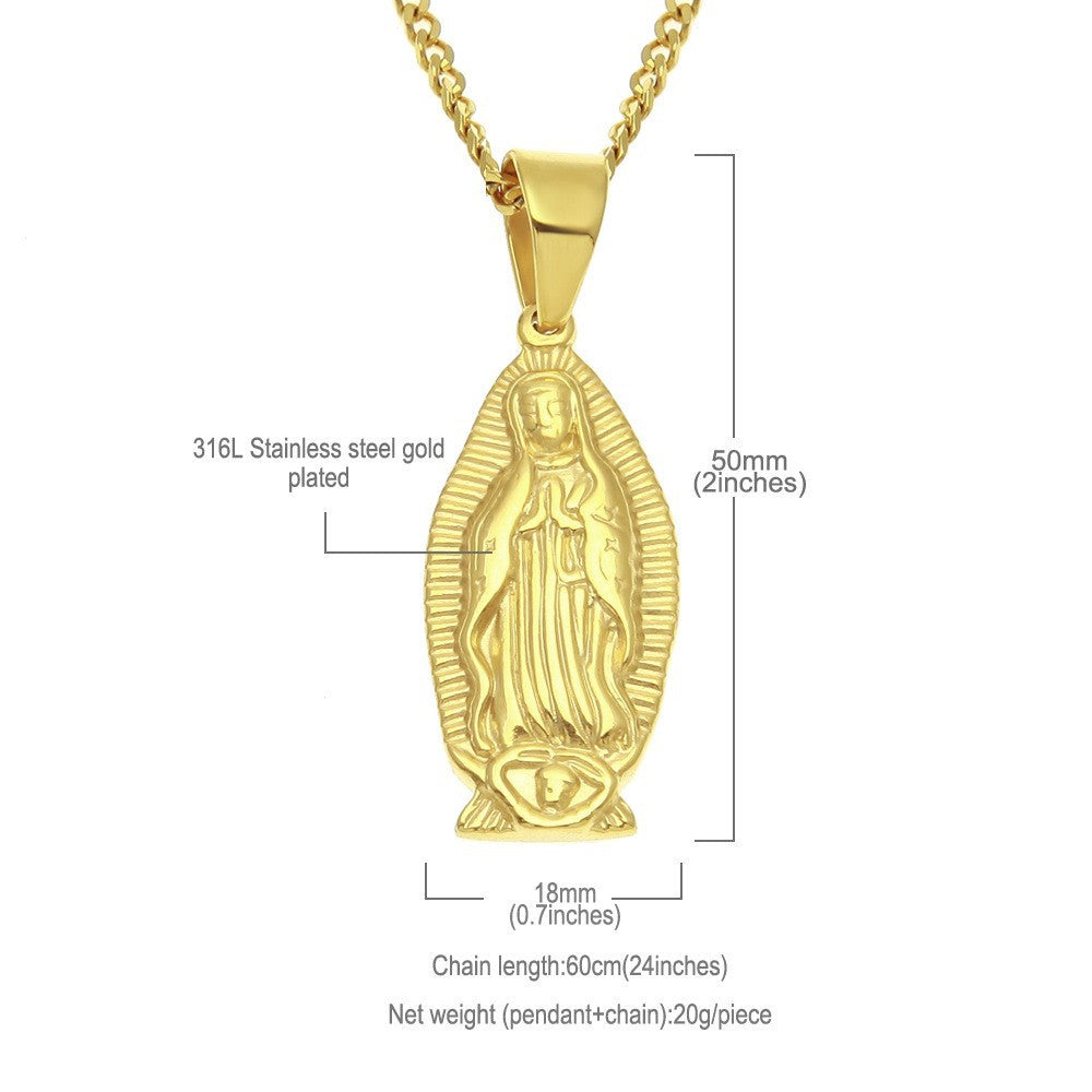 Hip Hop Winged Angel Pendant Necklace by nowadaysfashion
