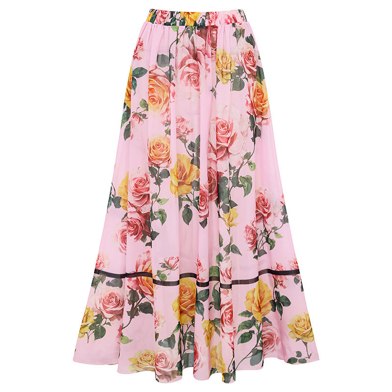 Swimsuit Pink Floral Sweet Seaside Vacation Swimsuit Set Women by Bella Mia