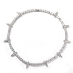 Hip-hop Black Panther zircon tennis chain by nowadaysfashion