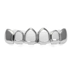 Hip-hop polished braces with gold electroplating by nowadaysfashion