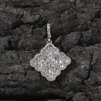 Full-diamond zircon four-leaf clover necklace by nowadaysfashion