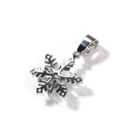 Winter rotating snowflake luminous oil drop pendant by nowadaysfashion