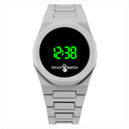 LED plastic covers and butterfly buckle watches for men and women. by nowadaysfashion