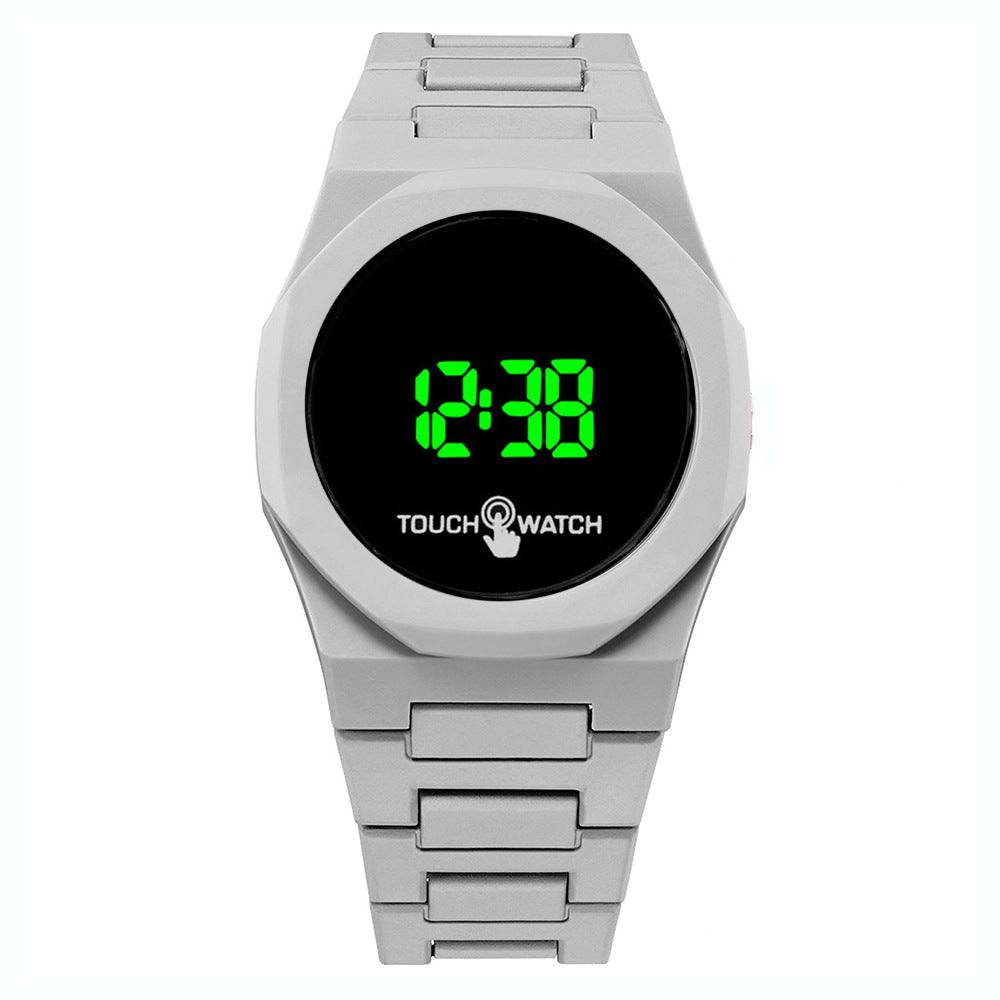 LED plastic covers and butterfly buckle watches for men and women. by nowadaysfashion