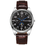 Leather strap quartz business watches by nowadaysfashion