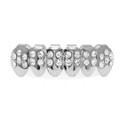 Hip-hop diamond-encrusted and gold-plated teeth grillz by nowadaysfashion