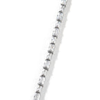 Hip-hop zircon-encrusted emerald color-matching tennis chain by nowadaysfashion