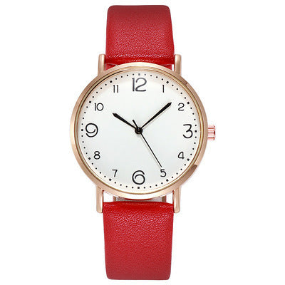 Korean-style, stylish, simple leather strap watches. by nowadaysfashion