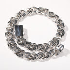 15mm Diamond Geometric Infinity Cuban Chain by nowadaysfashion