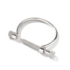 Horseshoe-shaped bracelets inlaid with zircon and diamonds by nowadaysfashion