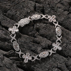 Hip Hop Zirconia Eye Cross Bracelet by nowadaysfashion