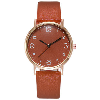 Korean-style, stylish, simple leather strap watches. by nowadaysfashion
