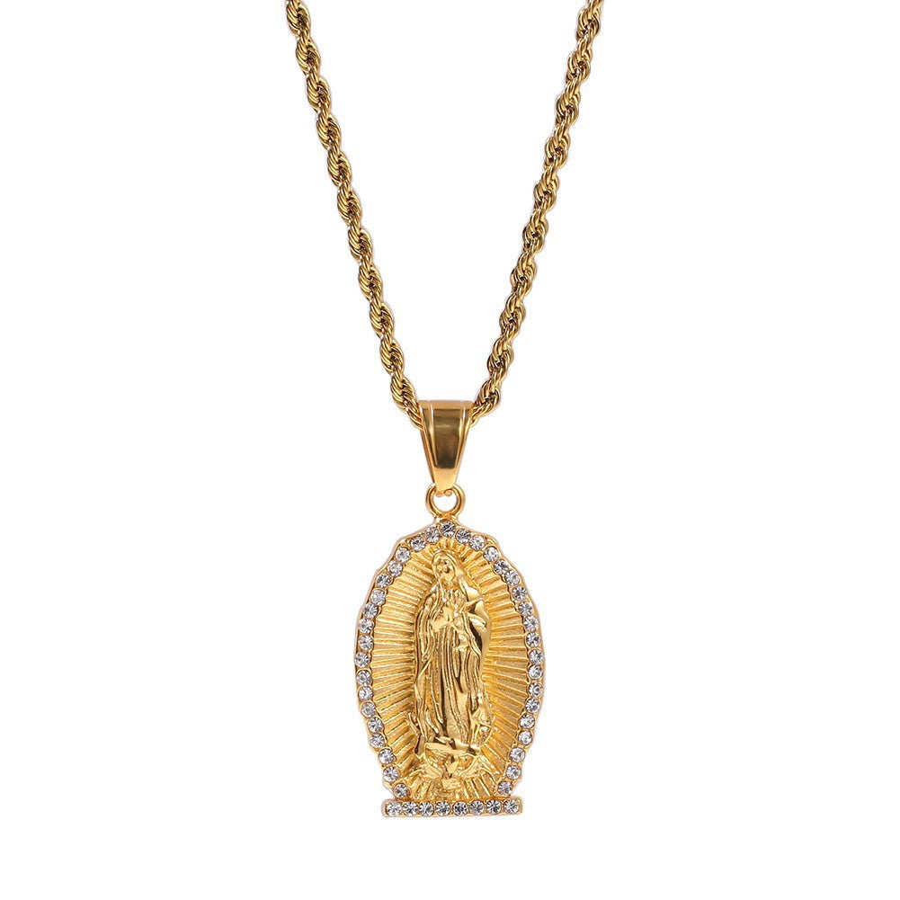 Hip Hop Winged Angel Pendant Necklace by nowadaysfashion