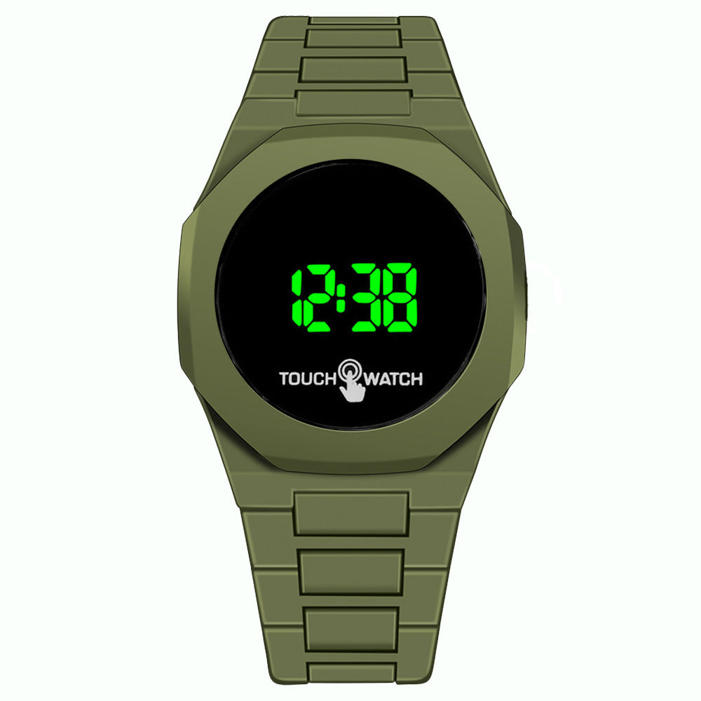 LED plastic covers and butterfly buckle watches for men and women. by nowadaysfashion