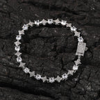 Star zircon tennis chain necklace by nowadaysfashion